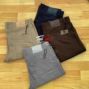 Signature Iron Free Khaki Trousers. 4in1