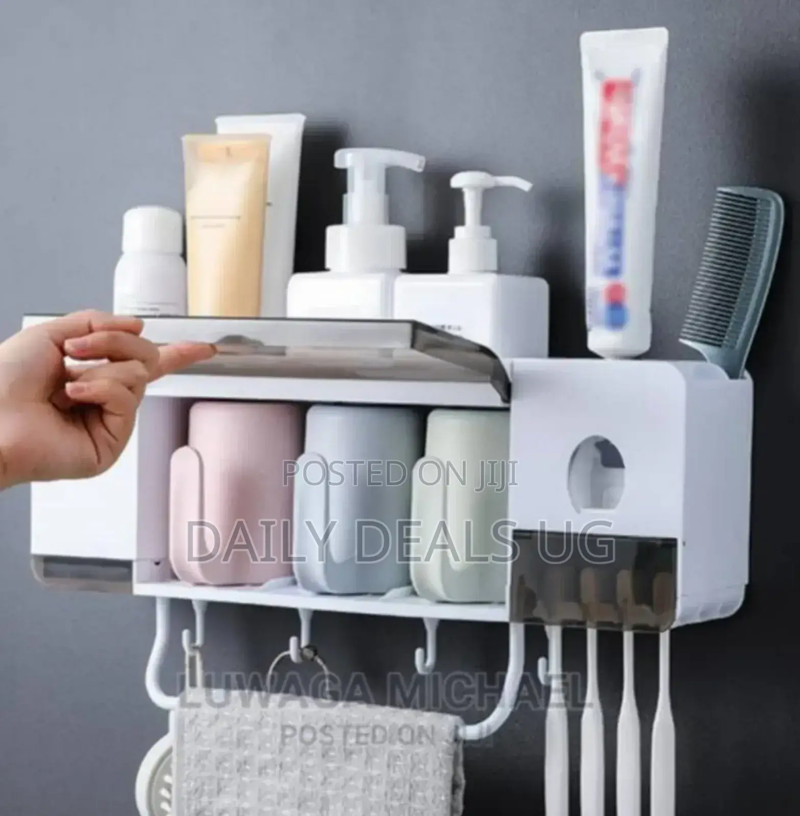 Mounted Toothbrush Holder