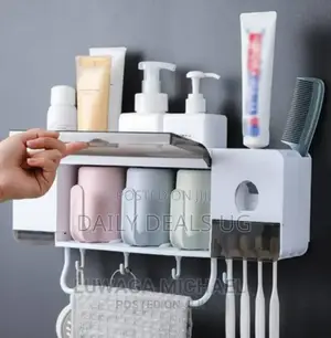 Mounted Toothbrush Holder
