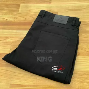 Black Dom Easy Khaki Trousers