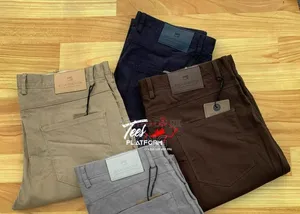 Classic Easy Khaki Trousers