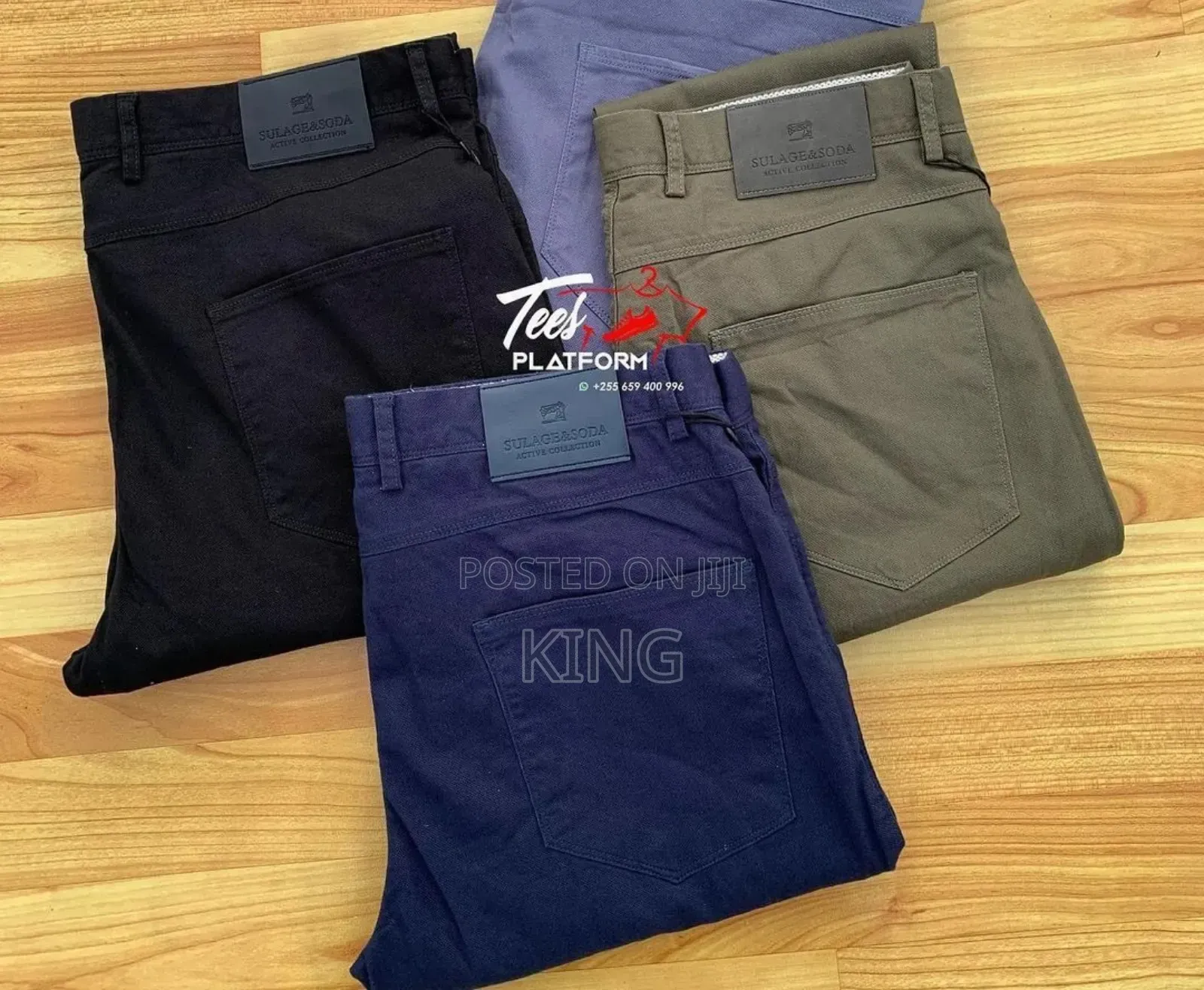 Dom Easy Khaki Trousers