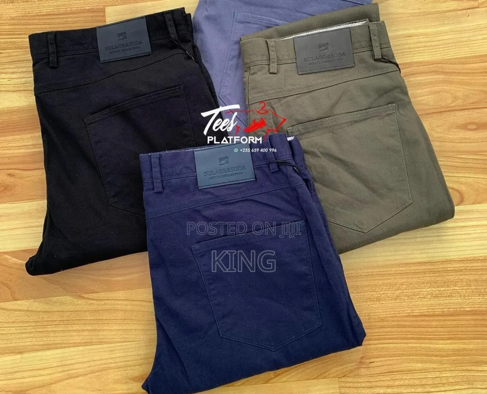 Dom Easy Khaki Trousers