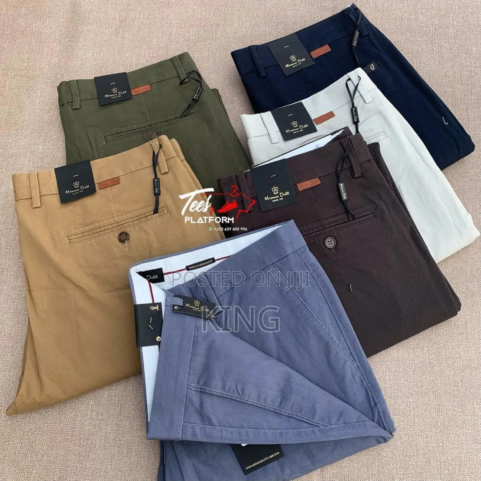 Aura Classic Khaki Trousers