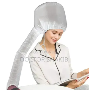Portable Soft Hair Drying Cap Bonnet Hood Hat Blow Dryer