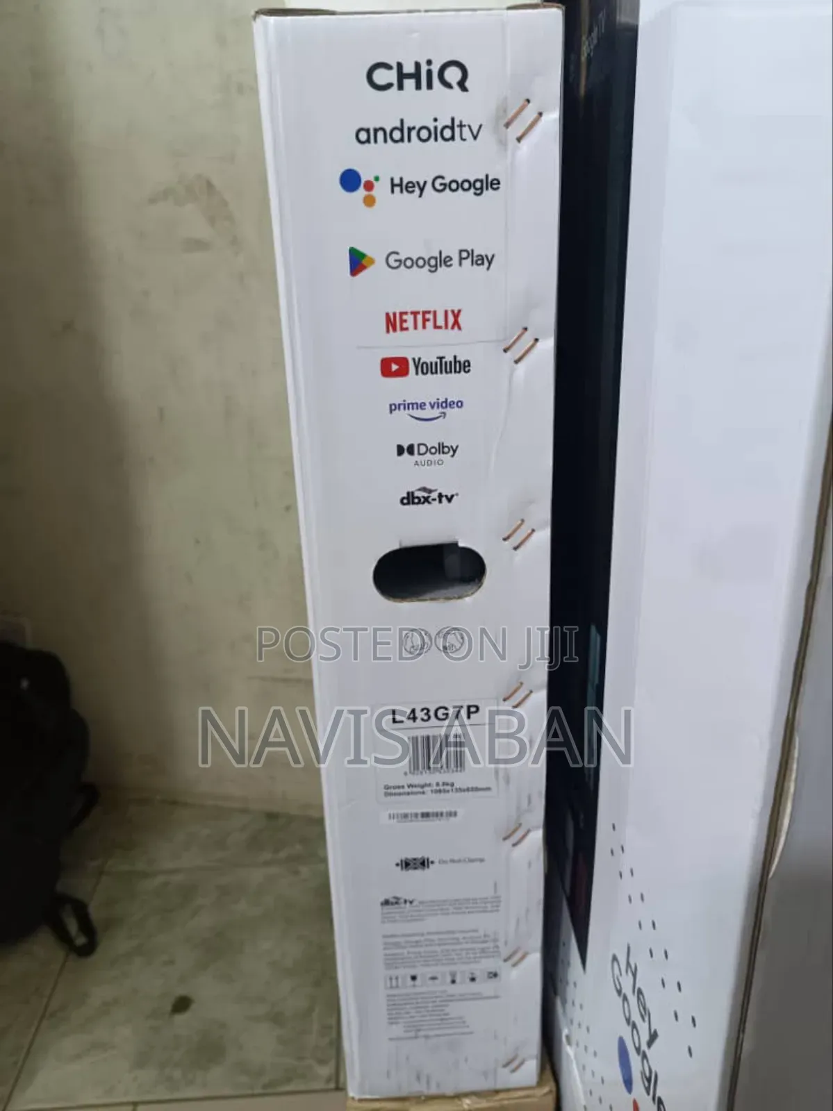Chiq/Changhong Smart Tv 43 Inches Android