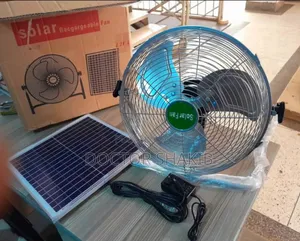New Heavy Duty Quality Purposive Rechargeable Solar Fan