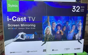 32 Synix Digital With Mirror Cast Television Set.