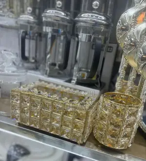 Brand Glass Tissue Holder