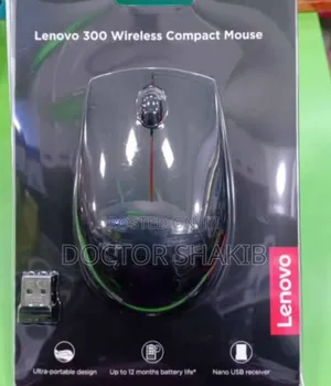 New Lenovo 300 Wireless Compact Mouse