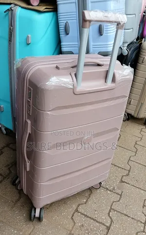 Coral Medium Rubber Suitcase
