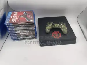 Playstation 4 500gb Console Used With 10 Games
