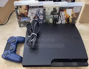 Sony Playstation 3 Ps3 Slim Console With Games