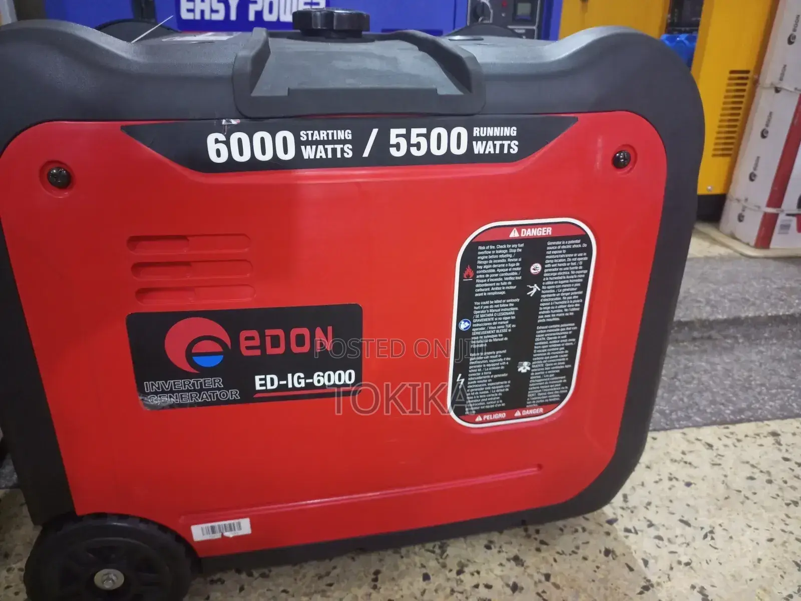 Edon Silent Generator 6kva/ 6000 Watts