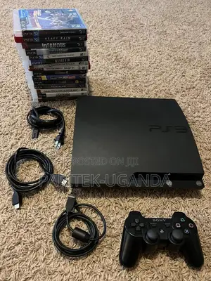 Sony Playstation 3 Ps3 Slim Console Bundle