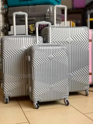 Plastic Suitcases Gray