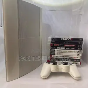 Ps3 Super Slim Ps3 White Bundle Console, 500g