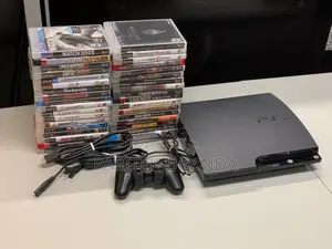 PS3 Playstation Console With Games