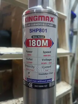Kingmax Submersible Solar Water Pump 180 Meters (570 Feet)