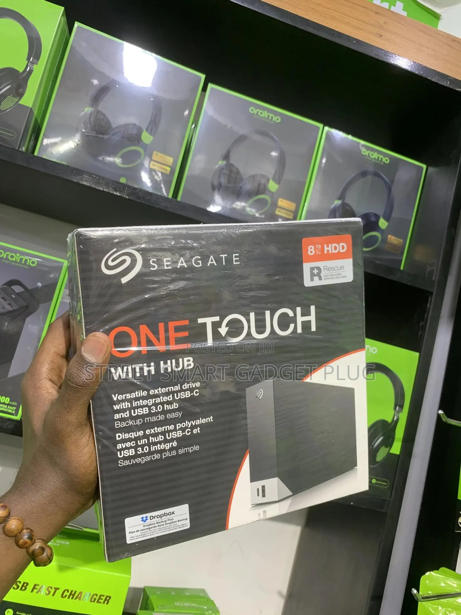 Seagate 8tb EXTERNAL Computer HARD DRIVE