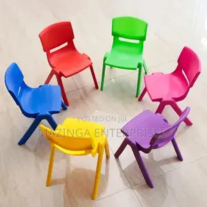 Jumbo Size Kids Kindergarten Heavy Duty Plastic Chairs