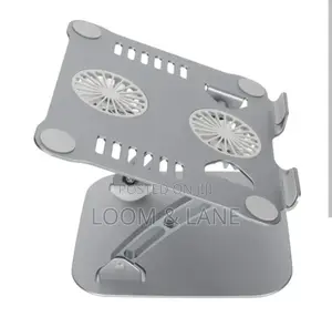 Aluminum Alloy Laptop Stand With Cooling Fans