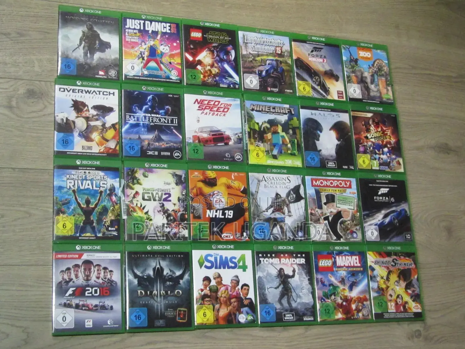 Xbox One Games Selection