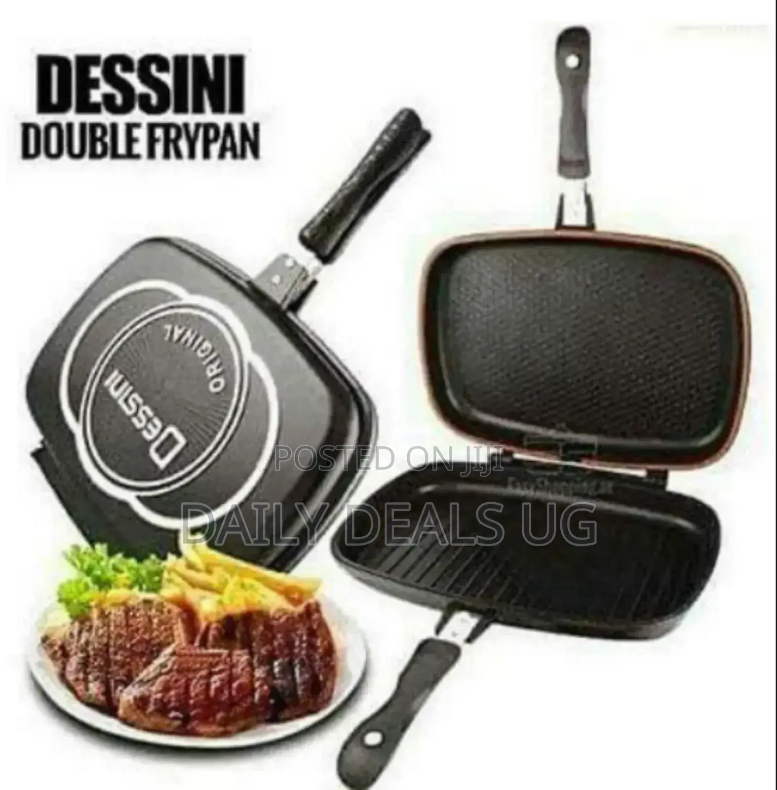 Electric Double Frying Pan