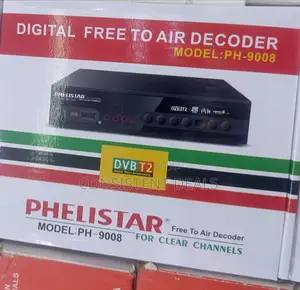 Digital Free to Air Decoder + Antenna+ Power Extension