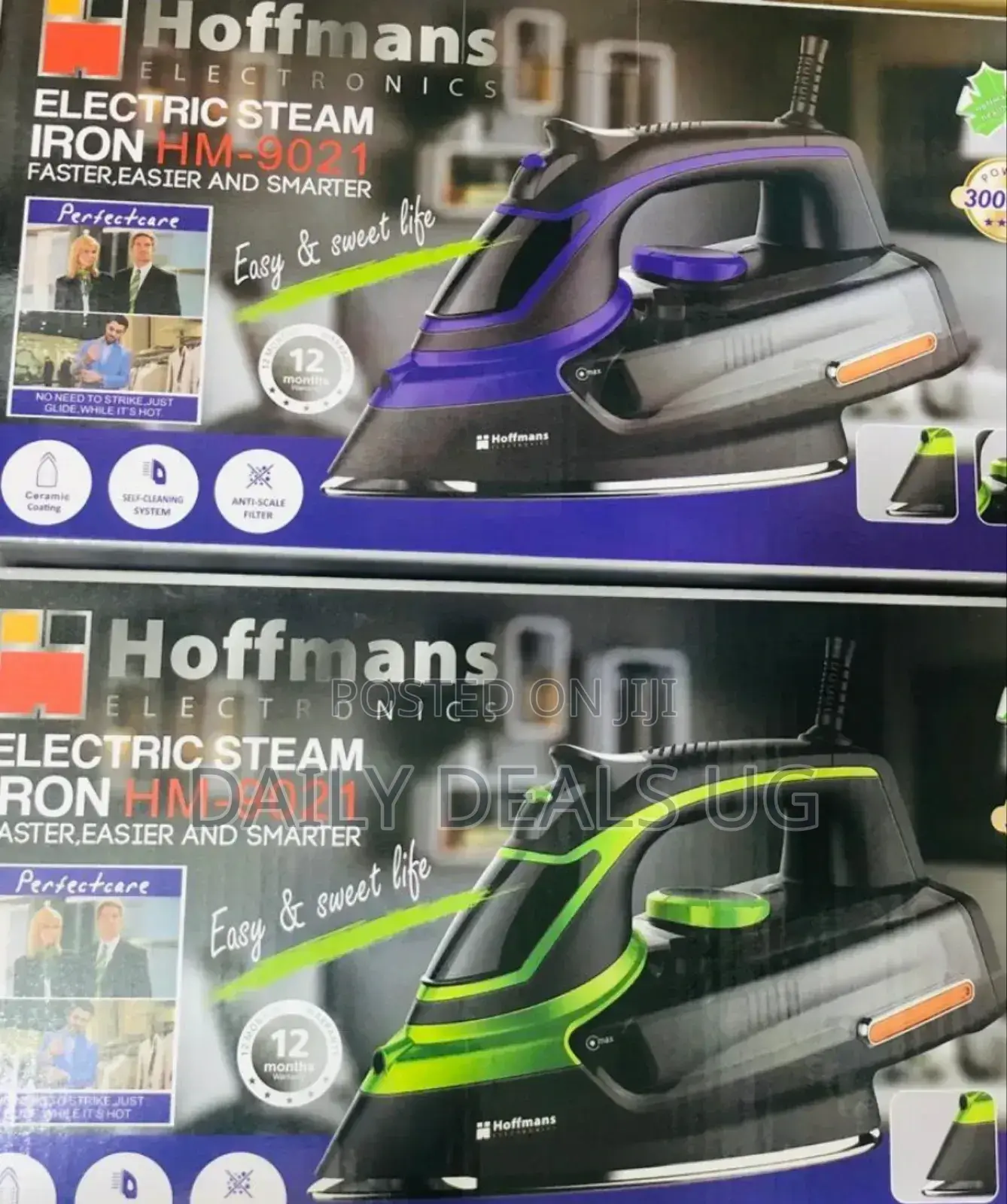 Electric Hoffman's Steam Iron