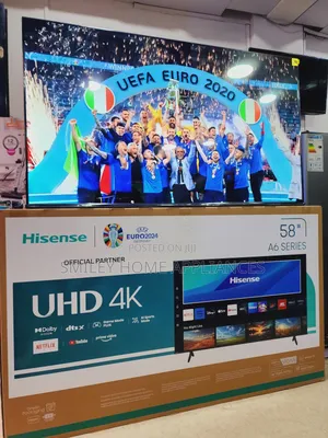 20% Price Discount on Hisense 58inches Uhd4k A6series Tv