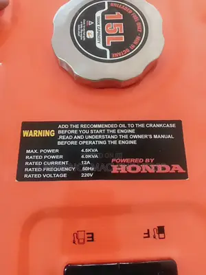 Honda Generator 4500 Watts HD 7000 D-A