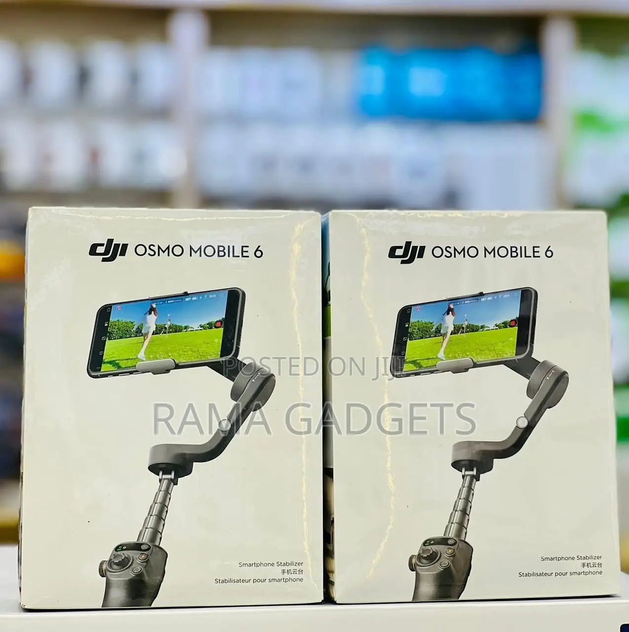 Dji Osmo Mobile 6 Smartphone Stabilizer 3-Axis Phone - Black