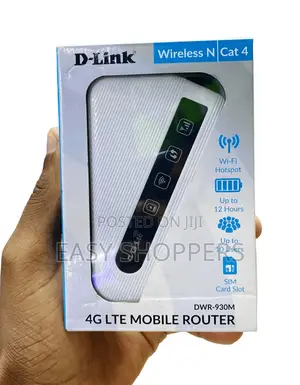 D-Link Mifi 4G LTE Mobile 12 Hour Battery Mifi -White