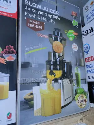 Hoffman Sleek Modern Design Slow Juicer/Electric Slow Juicer
