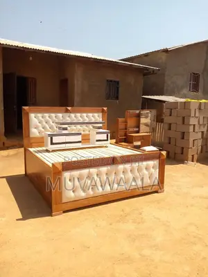 Wood and Dressing Bed
