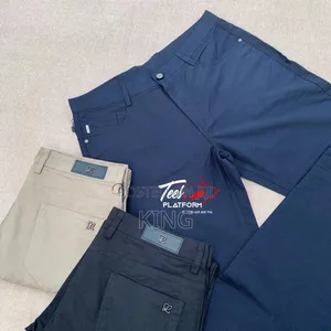 Workday Khaki Trousers, Straight Fit