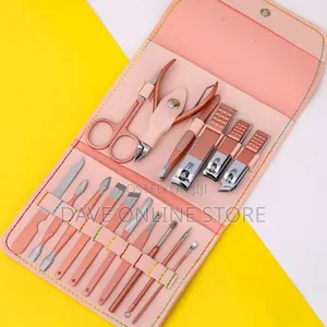 Pedicure Manicure Tool Kit Portable Nail Clippers Set