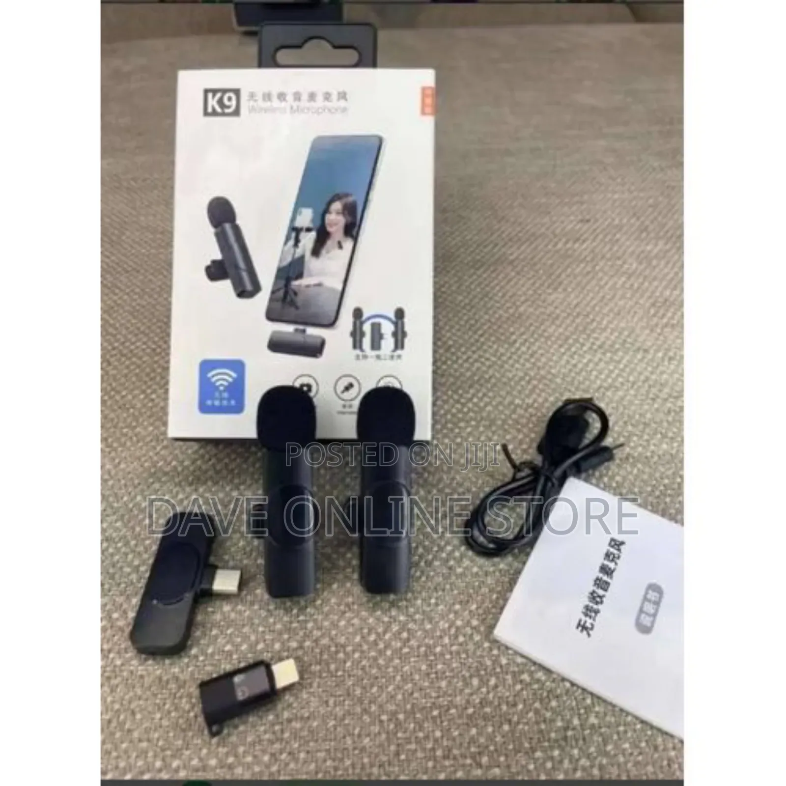  Double Wireless Microphone for iPhone and Type C