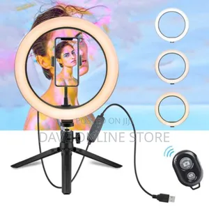 10.2 Inch Ring Light LED Camera Selfie for Video Photography