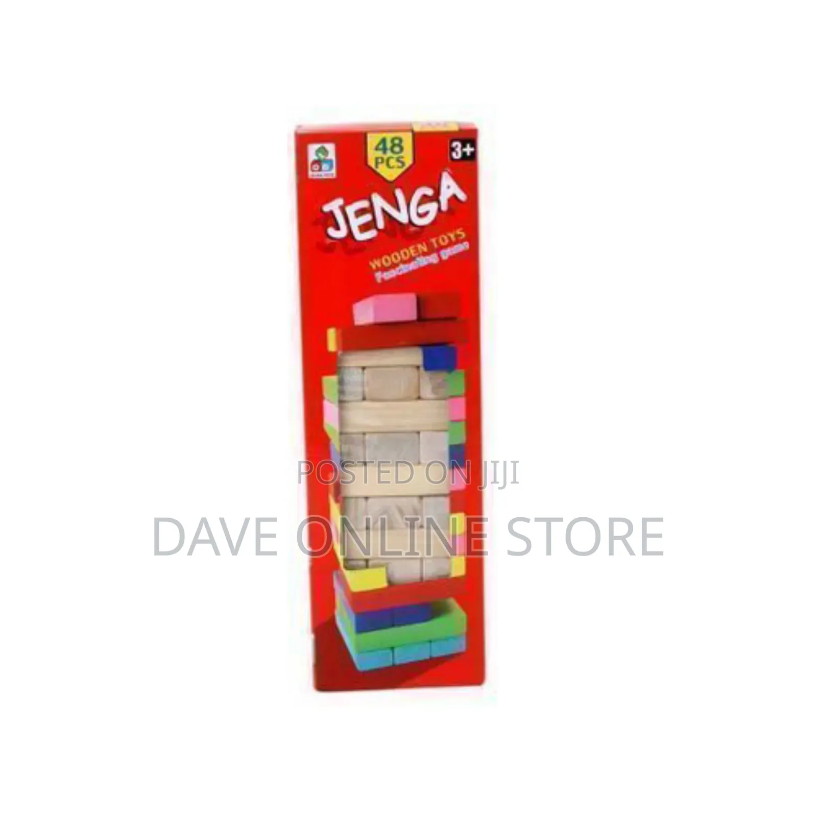 Jenga Wooden Game- 48 PCS