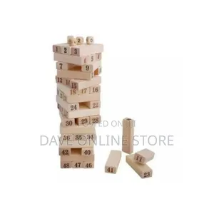 Jenga Wooden Game- 48 PCS