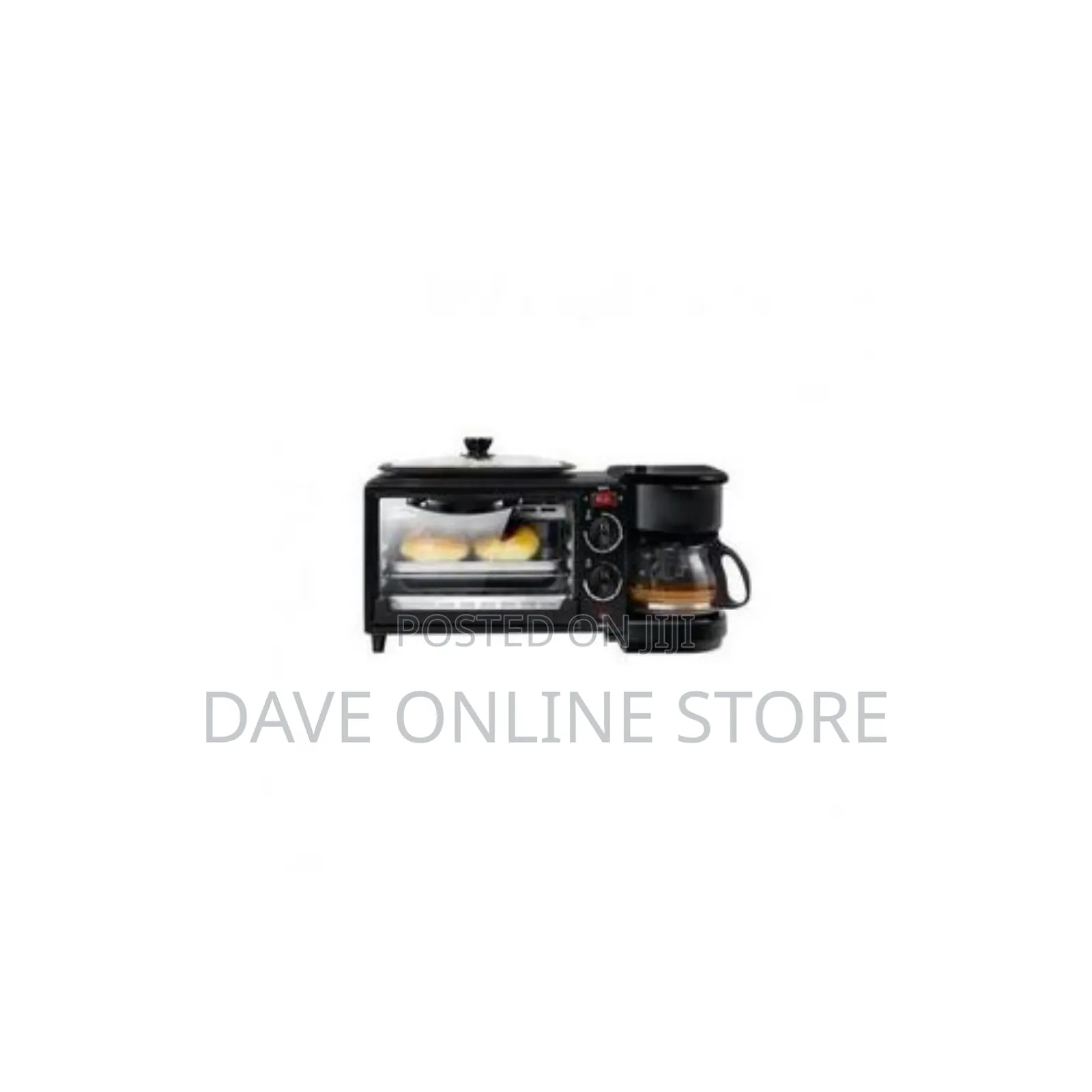 Microwave, Griller, Coffee Maker, 3 in 1 Breakfast Maker
