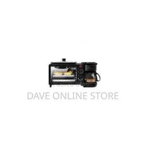 Microwave, Griller, Coffee Maker, 3 in 1 Breakfast Maker