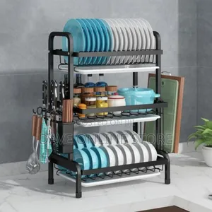 Spice Rack Organizer 3-Tier Countertop Organizer Utensil