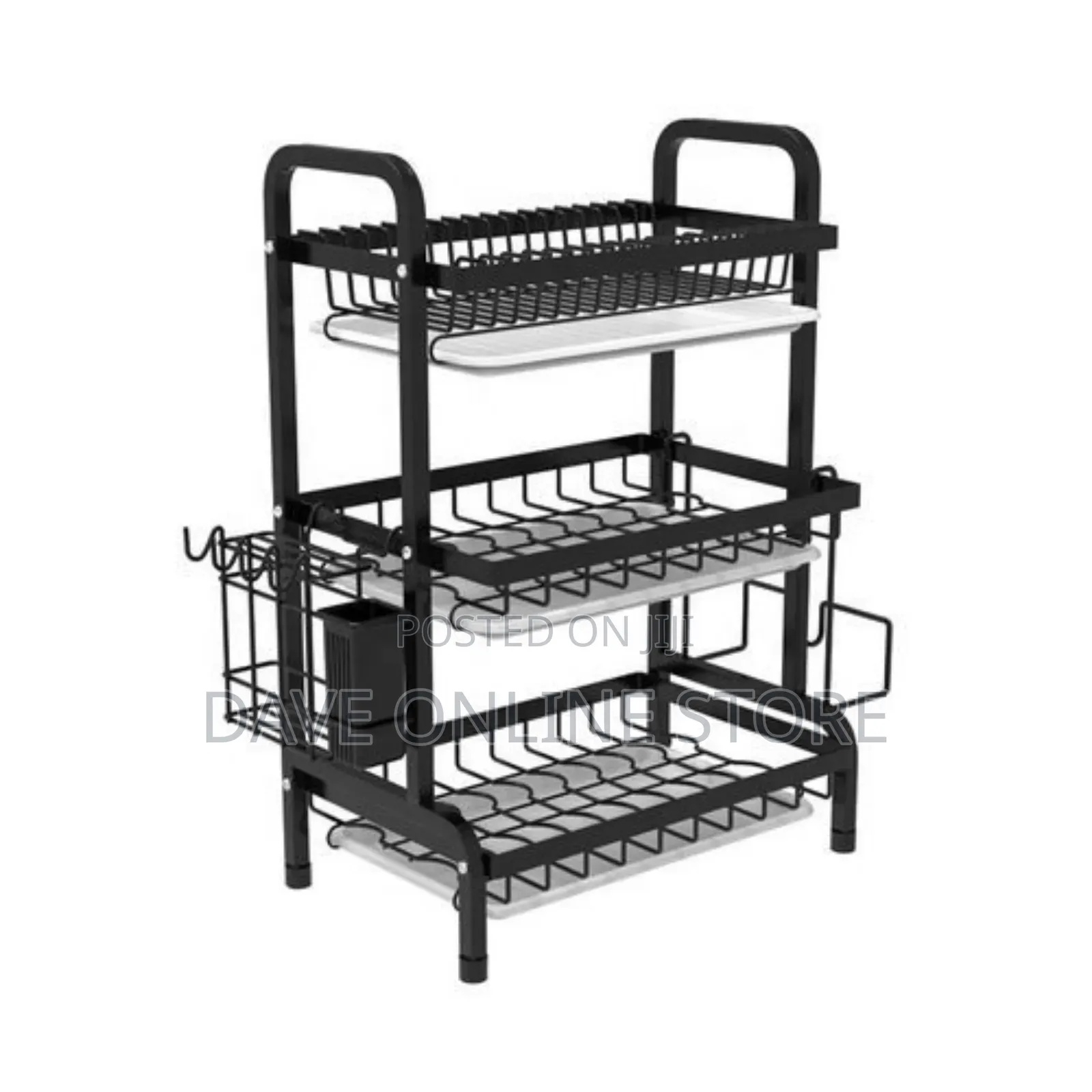Spice Rack Organizer 3-Tier Countertop Organizer Utensil