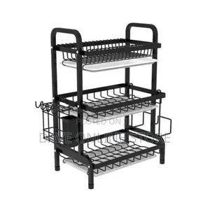 Spice Rack Organizer 3-Tier Countertop Organizer Utensil