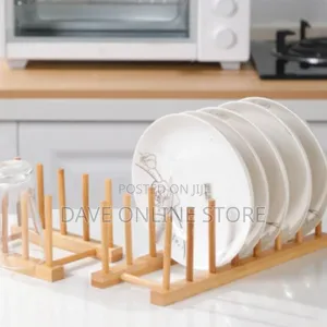 Bamboo Dish Rack -Plate Rack-Wooden