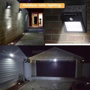 New 30 LED Solar Powered Wall Light Sensor Outdoor Lamp