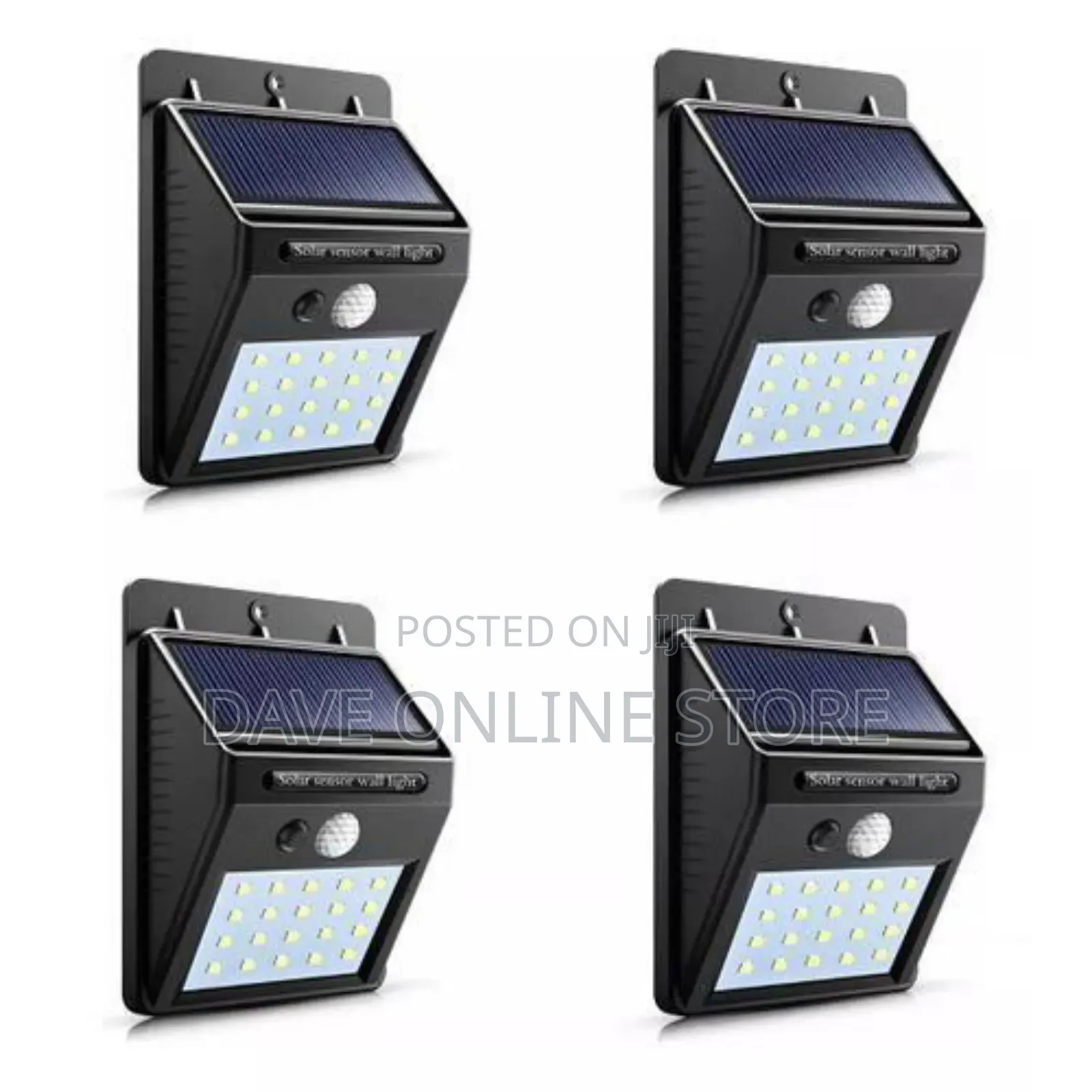 New 30 LED Solar Powered Wall Light Sensor Outdoor Lamp